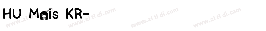 HU Mois KR字体转换